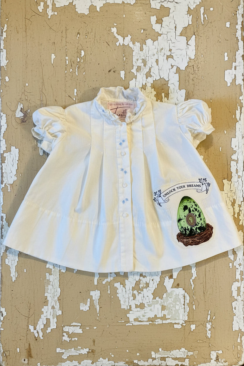Patched Vintage Baby Dress