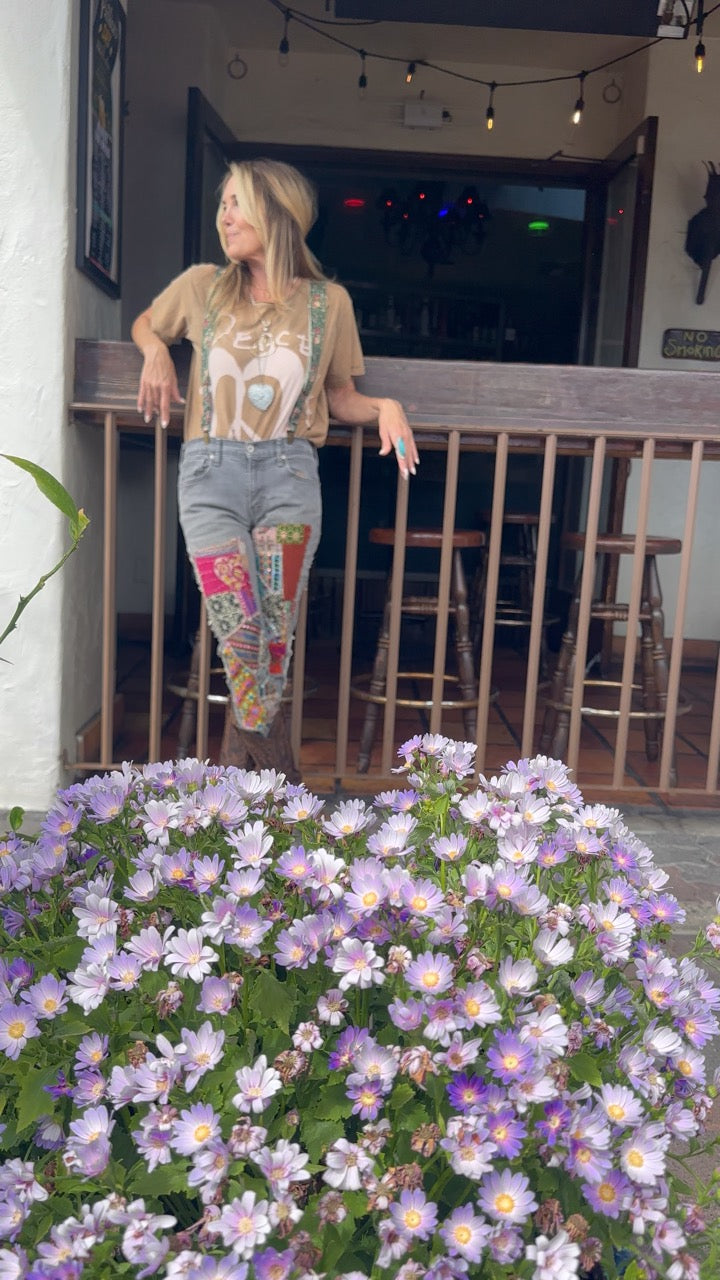 Moon Dance Tee-Peace & Love