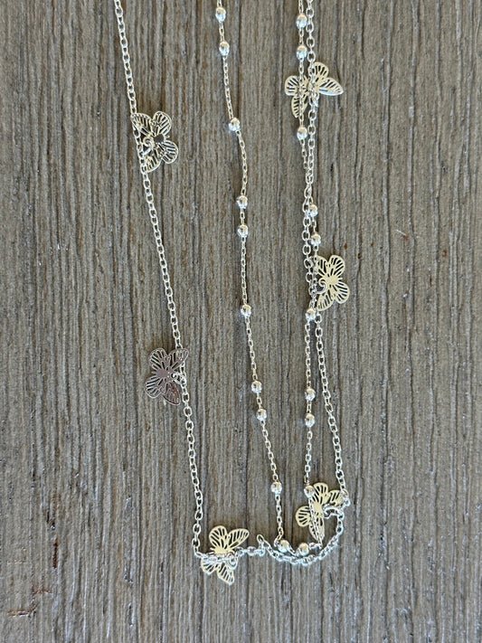 8455 Butterfly Belly Chain