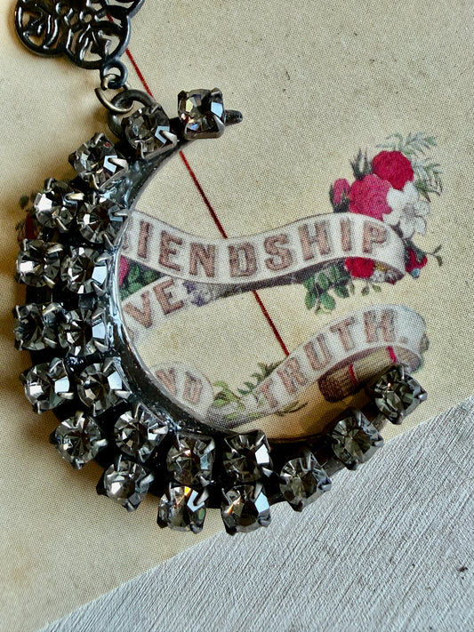 Shimmer Moon Necklace