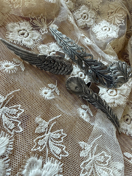 Silver Scarf Slides