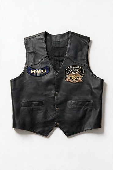 Vintage Motorcycle Vest