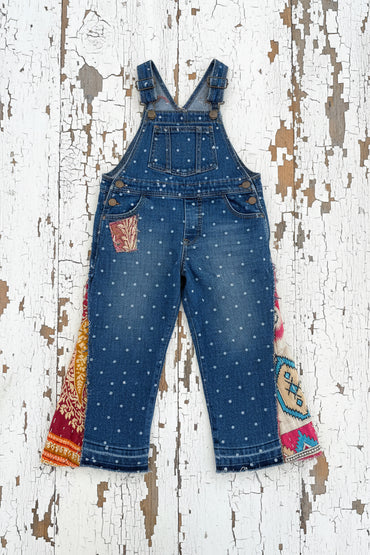 Size 2T Sun Bell Bottom Overalls
