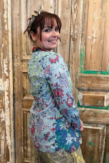 Patch Floral Blouse