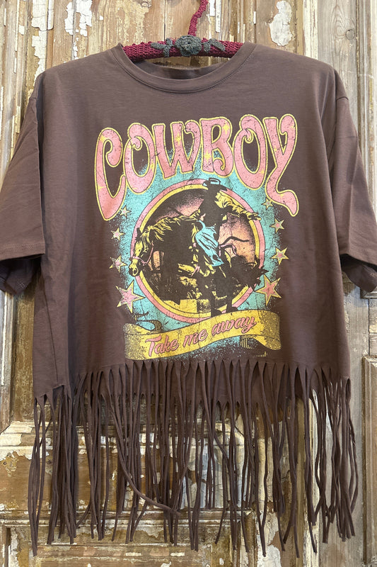 Cowboy Take Me Away Fringe