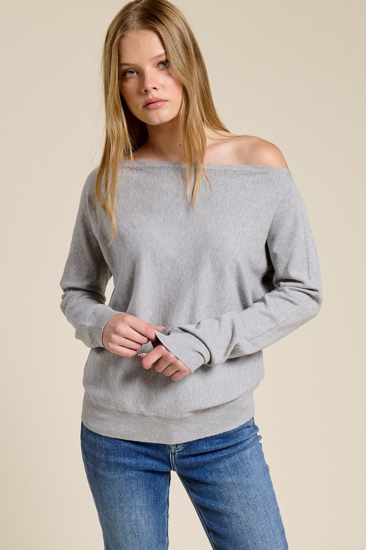 Lux Boatneck Sweater