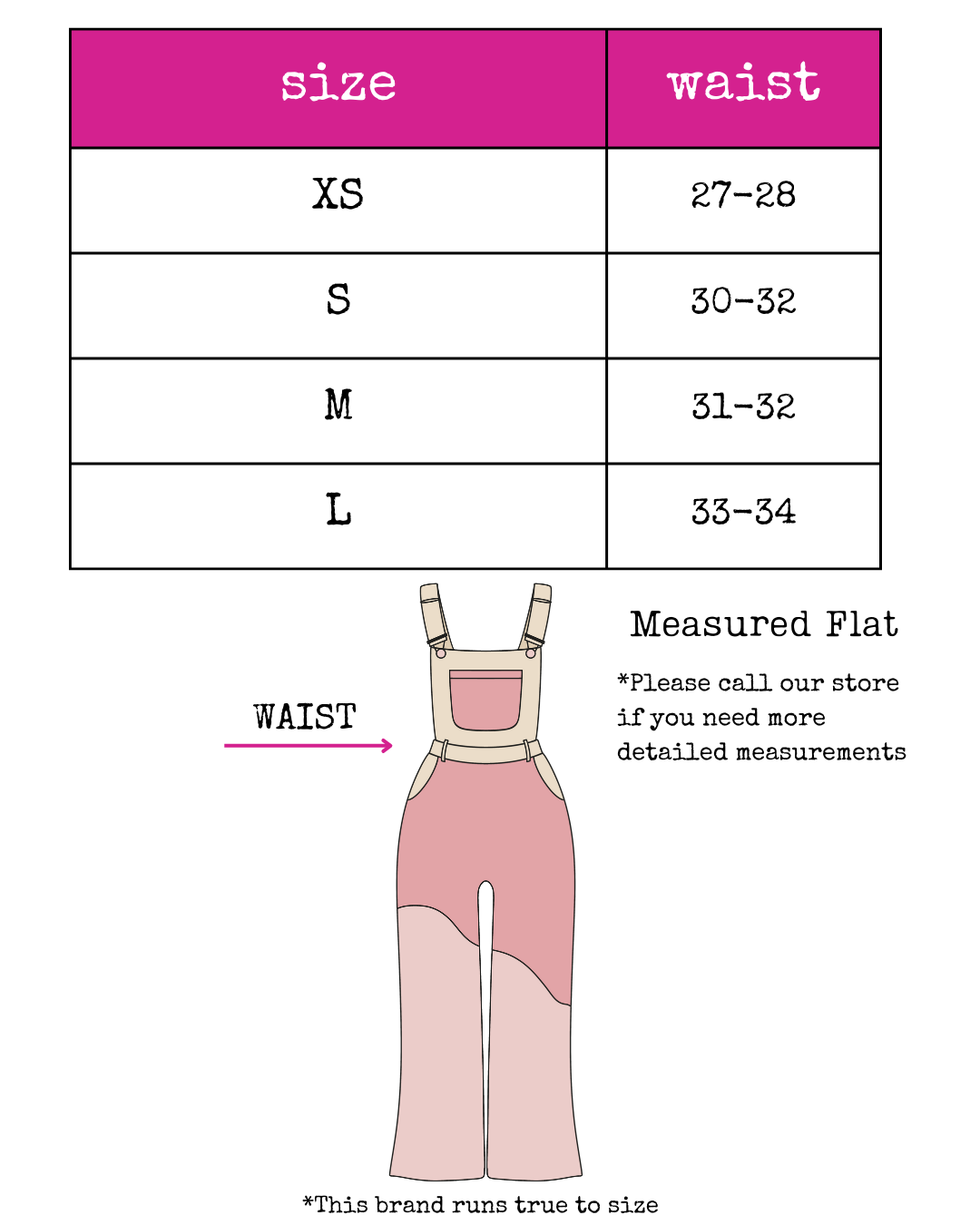 We The Free Good Luck Barrel Overalls