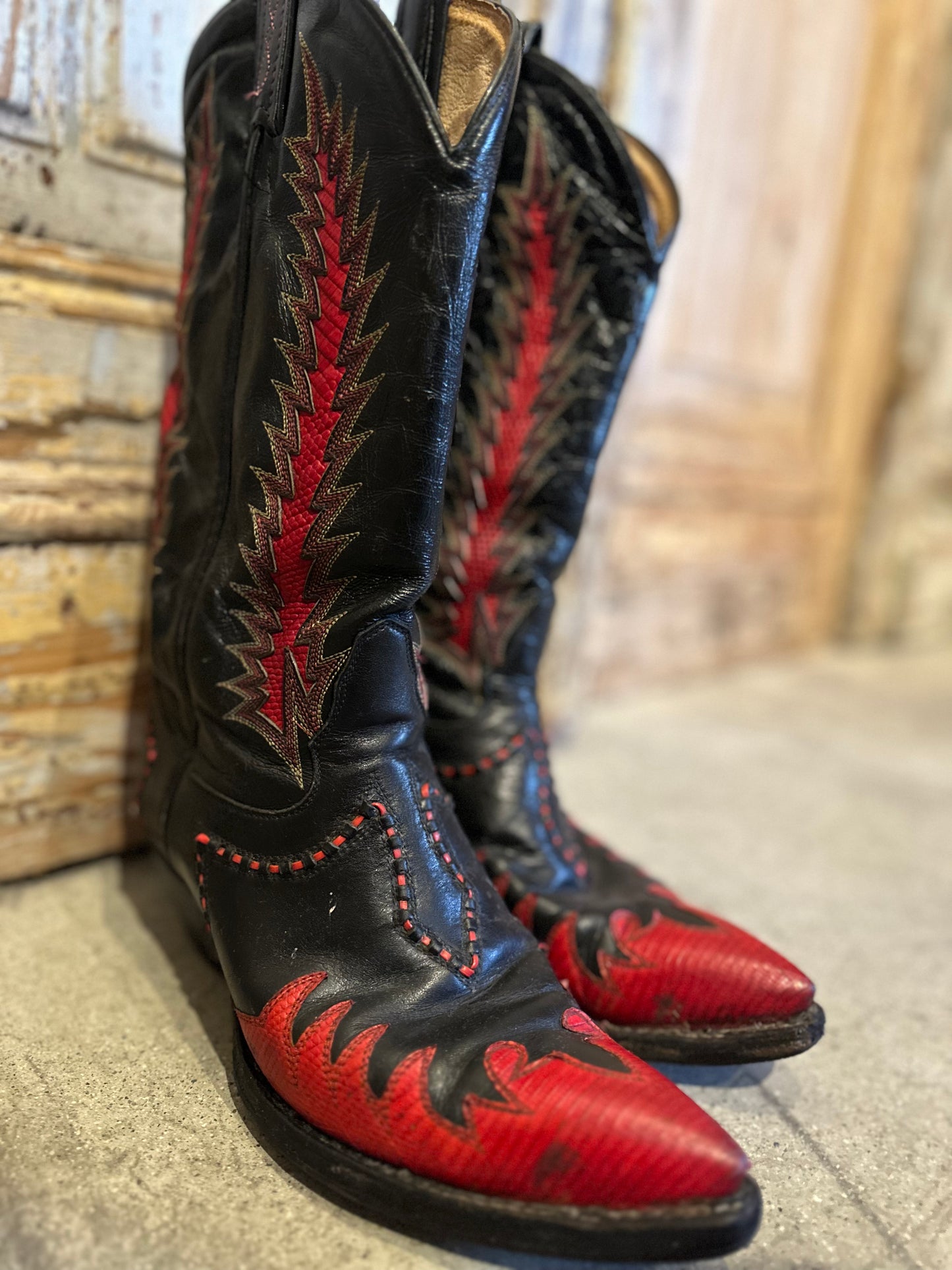 8 Krystal Cowboy Boots