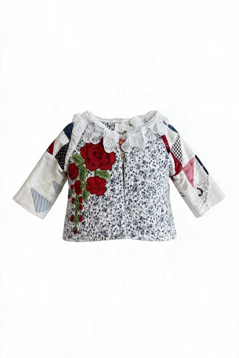 Quilted Remnant Baby Jacket