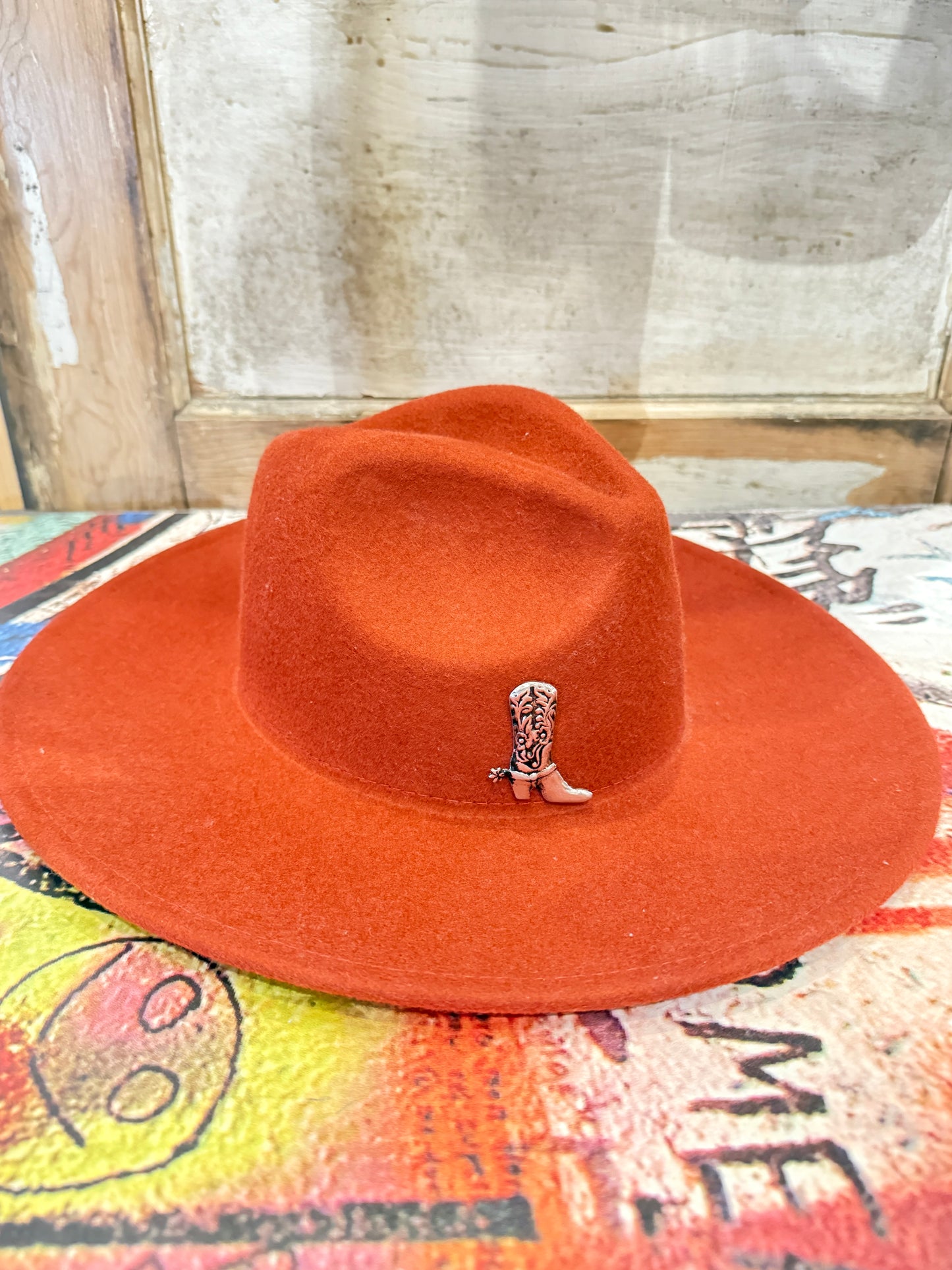 Boot Hat Pin
