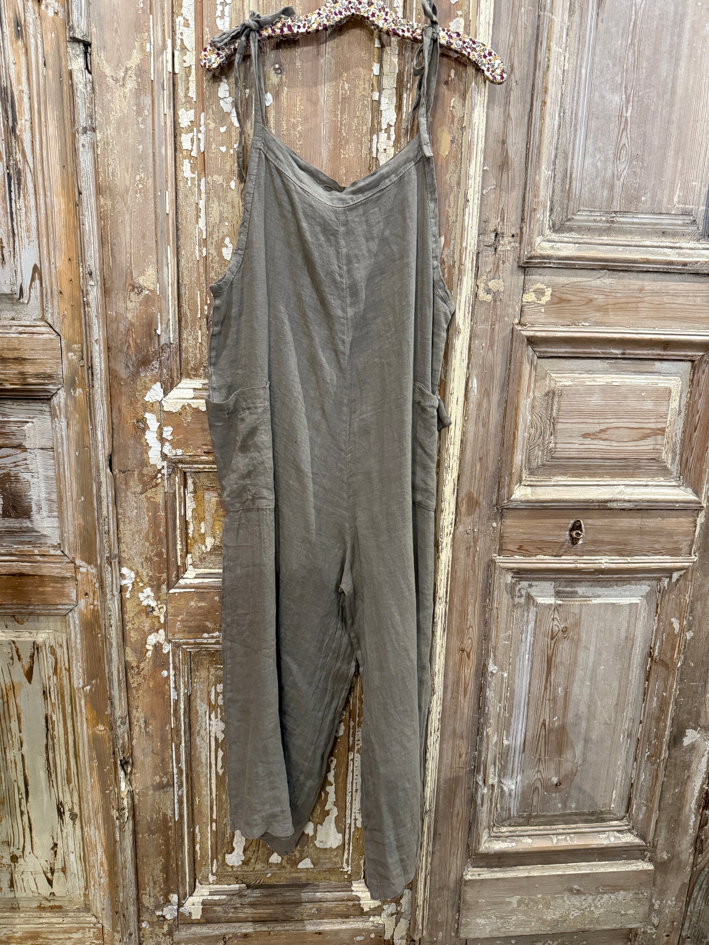 Linen Overalls