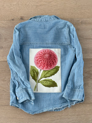 3T Denim Flower Shirt
