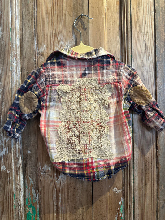 3-6m Back Lace Patch