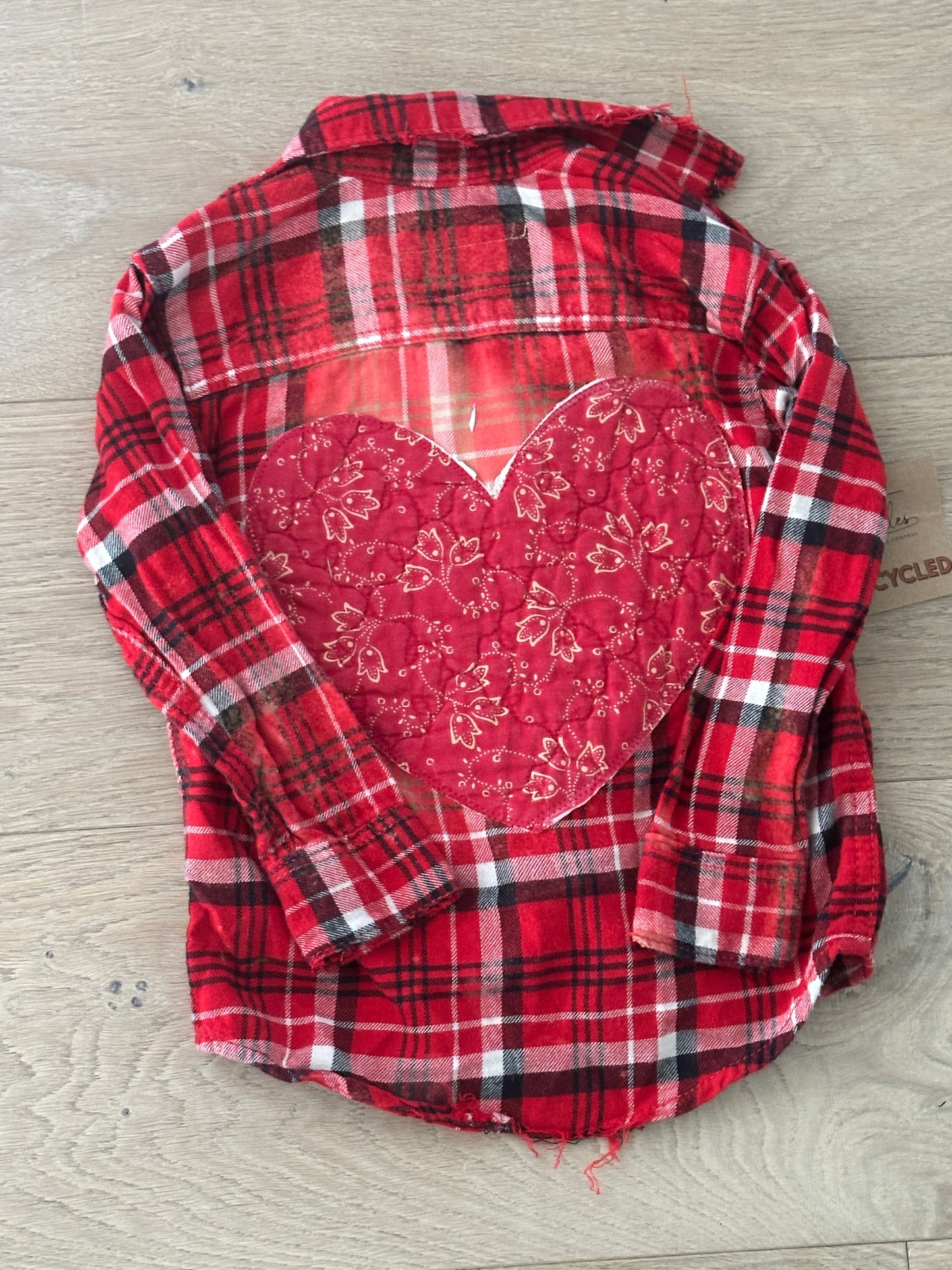3T Quilted Heart Shirt