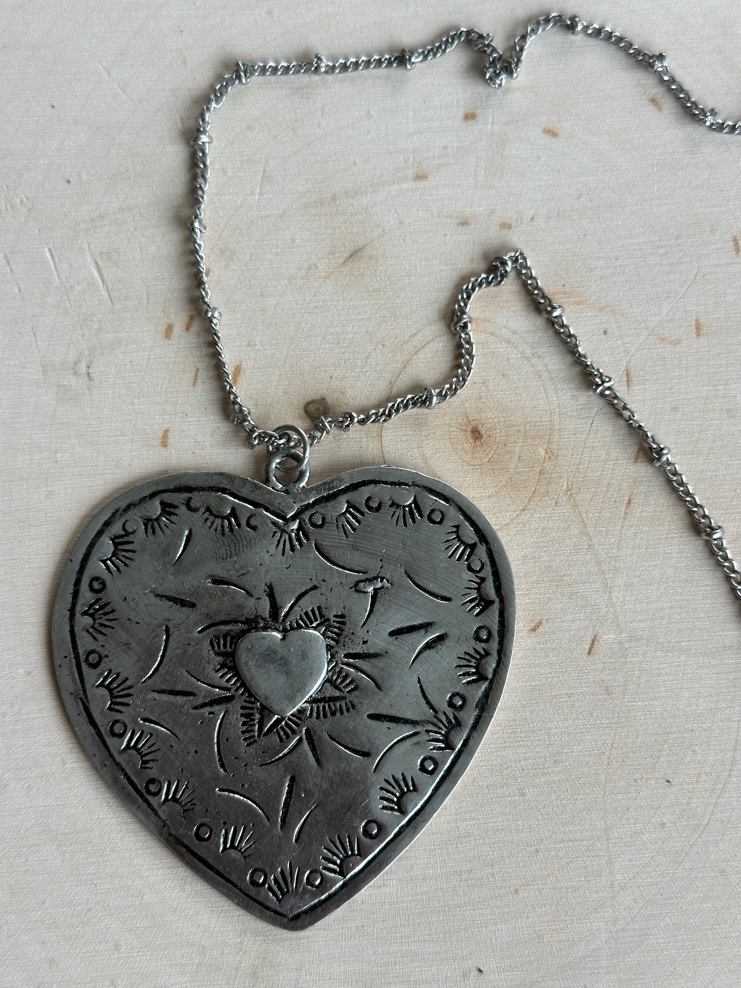 Large Heart Necklace