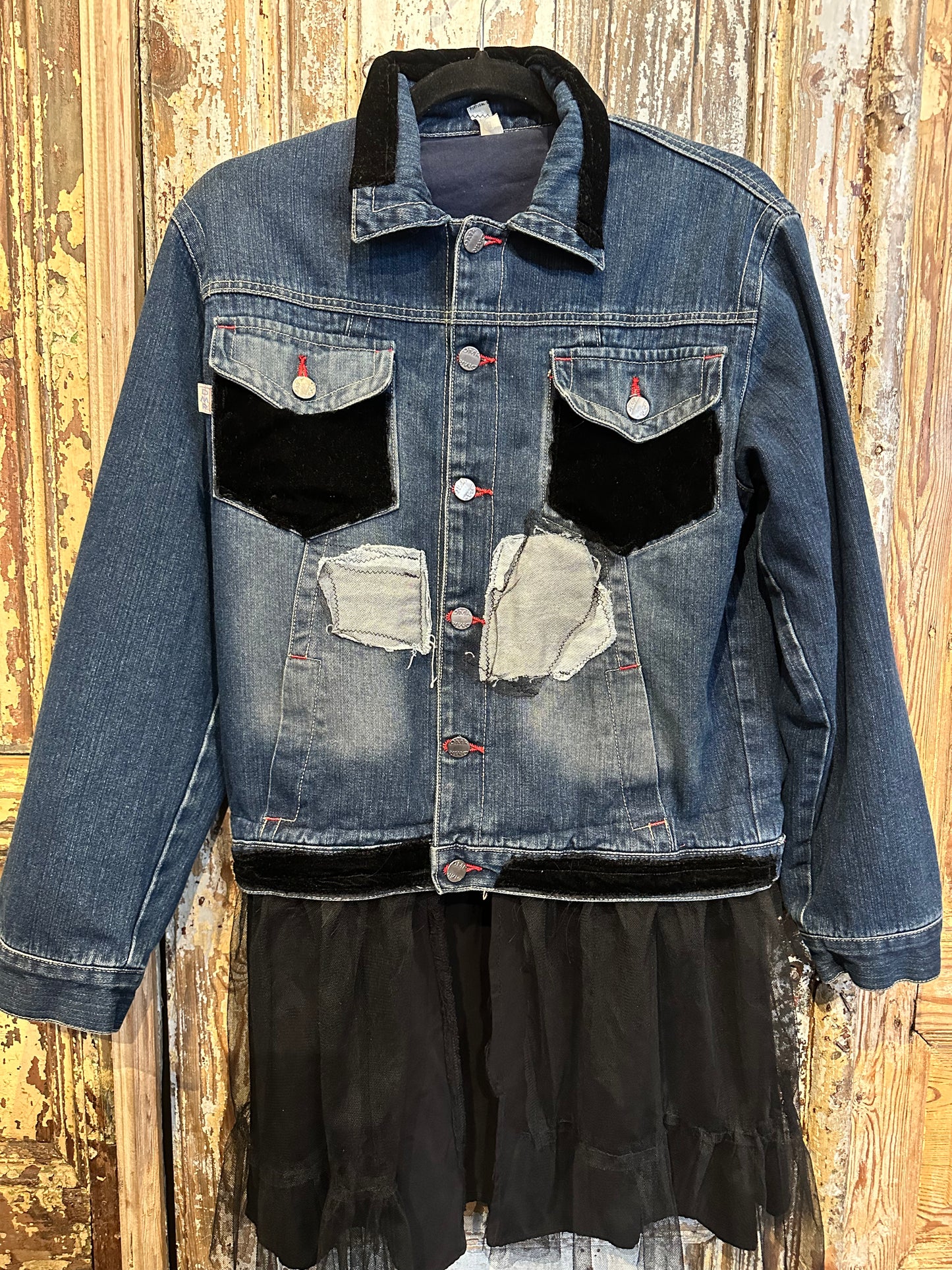 Hope's Tulle Denim Jacket