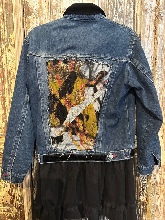 Hope's Tulle Denim Jacket