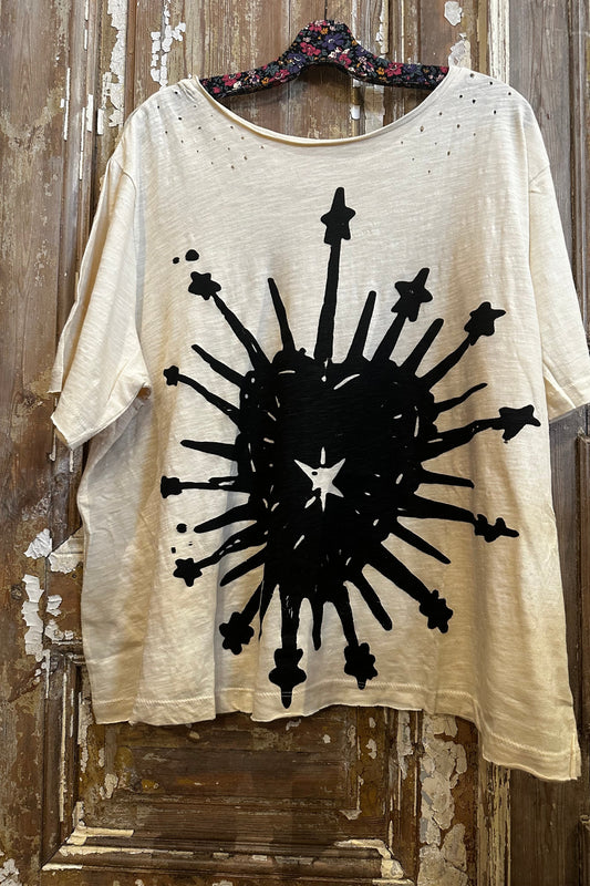 Splash Heart Tee