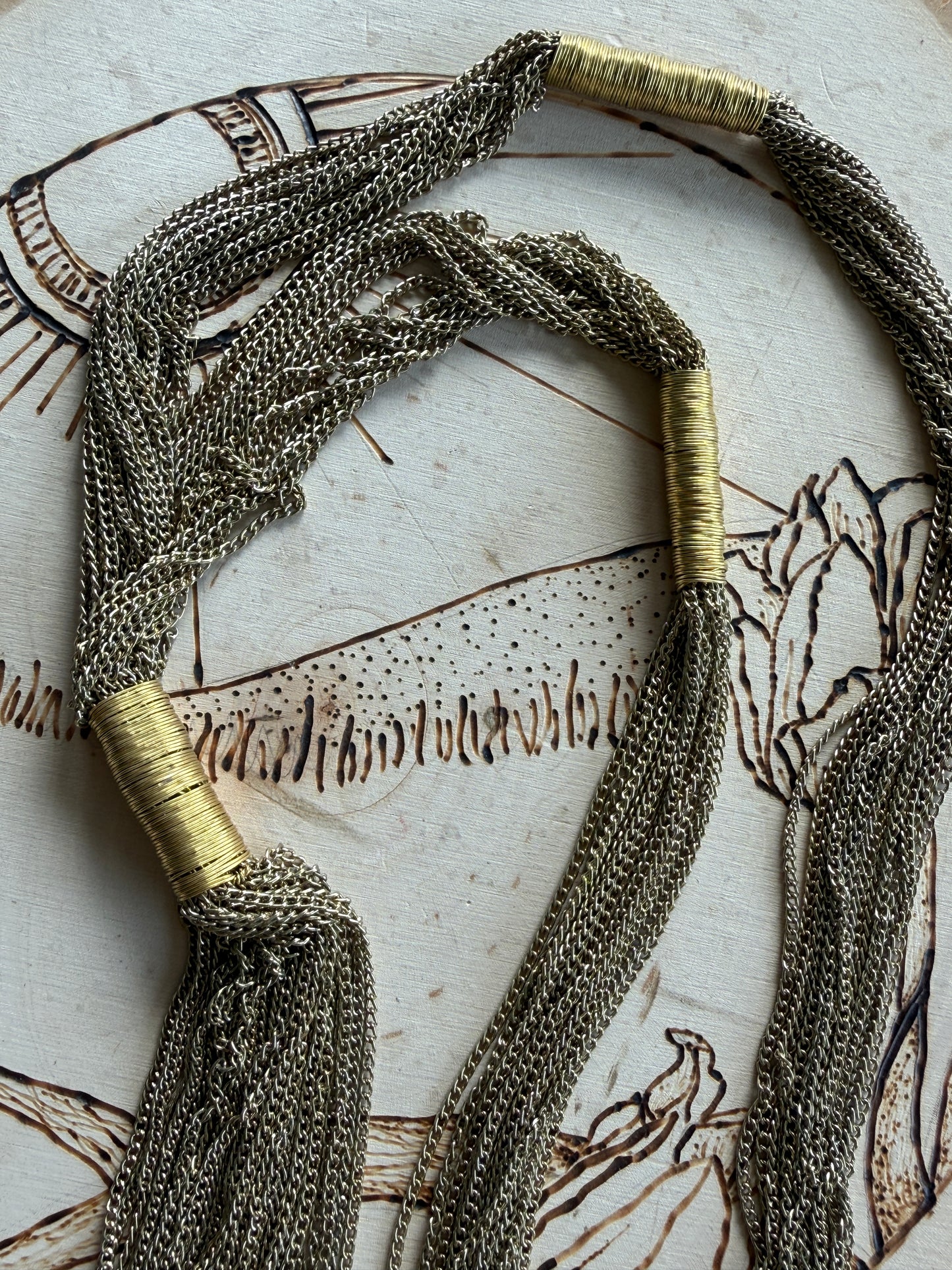 Boho Triple Knot Necklace