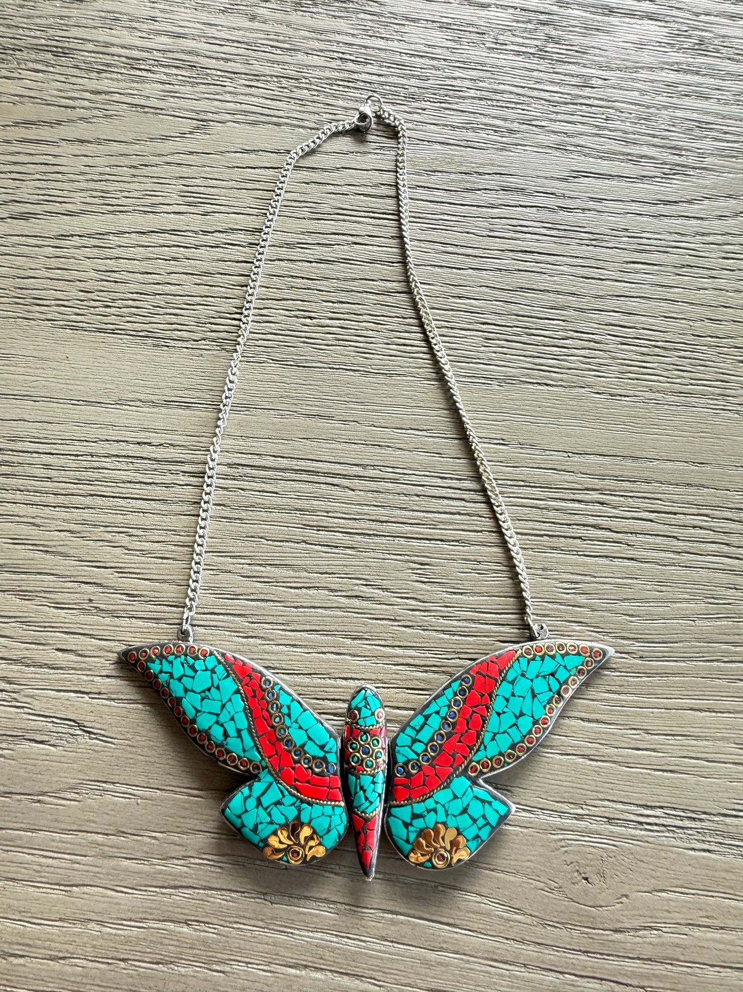 Boho Butterfly Necklace