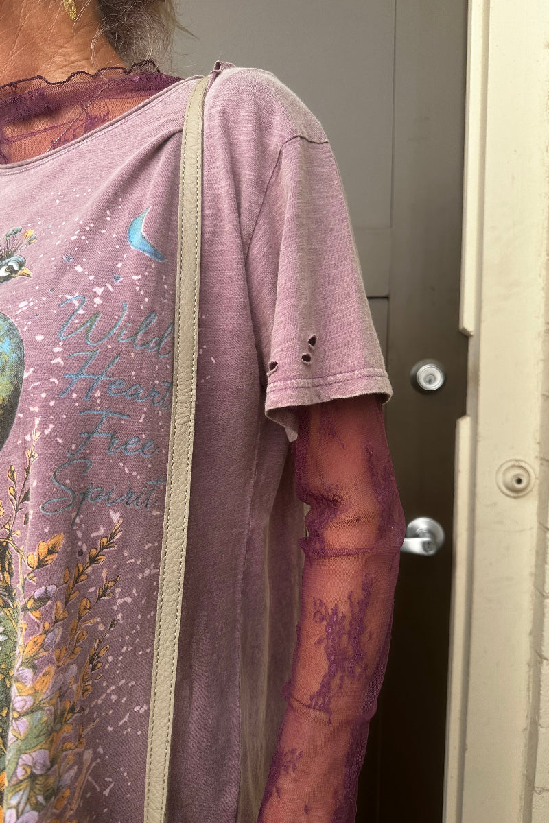 Soft Journey Tee-Royal Feathers