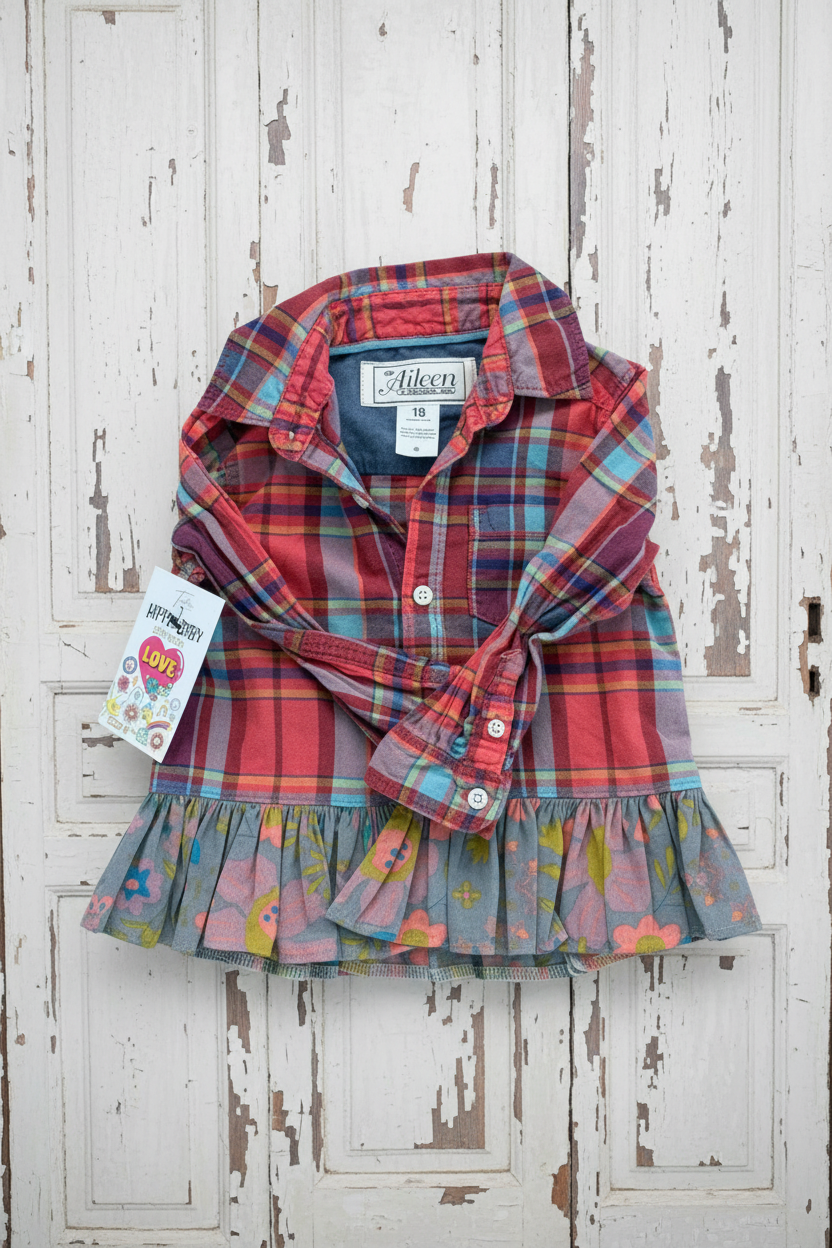 18m Ruffled Flannel