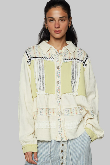Zig Zag Pieced Top