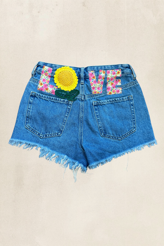 Size 24 Love Shorts