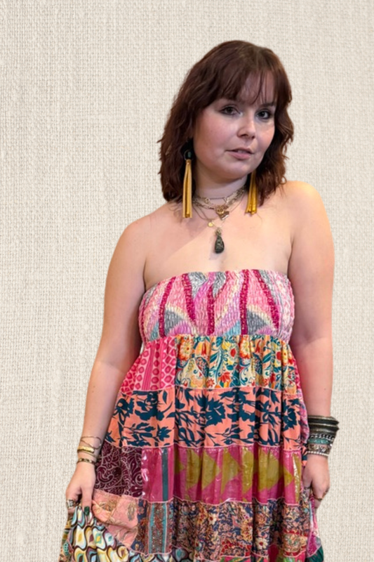 Boho Maxi Skirt Dress