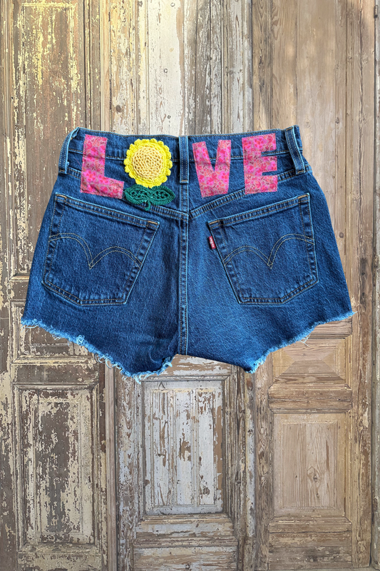 Size 26 Love Shorts