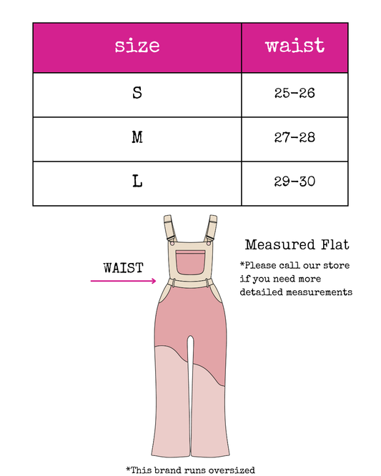 Vintage Wash Corduroy Overalls