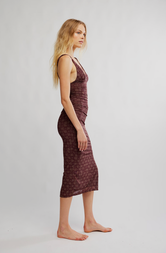 Long Live Printed Mesh Slip