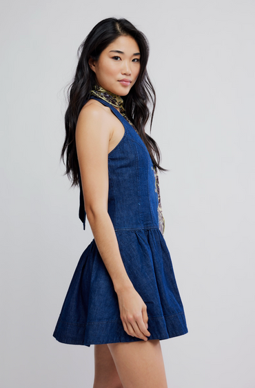 Clean Break Denim Mini