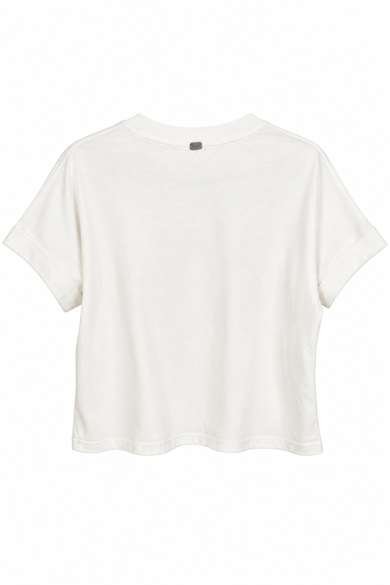 Bronco Hat Cropped Tee