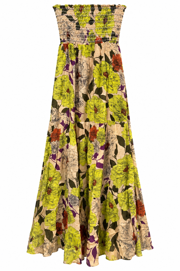 Small Layered Floral Maxi