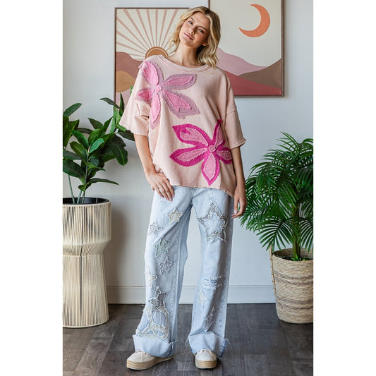 Flower Terry Top
