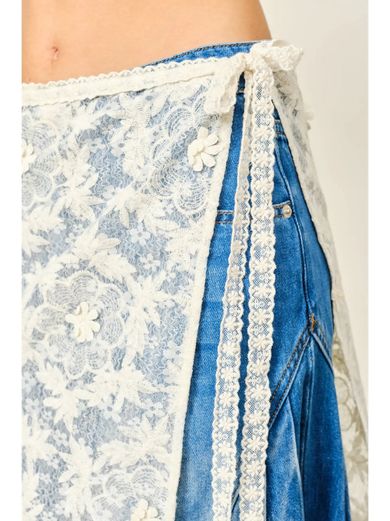 Lace Skirt Wrap