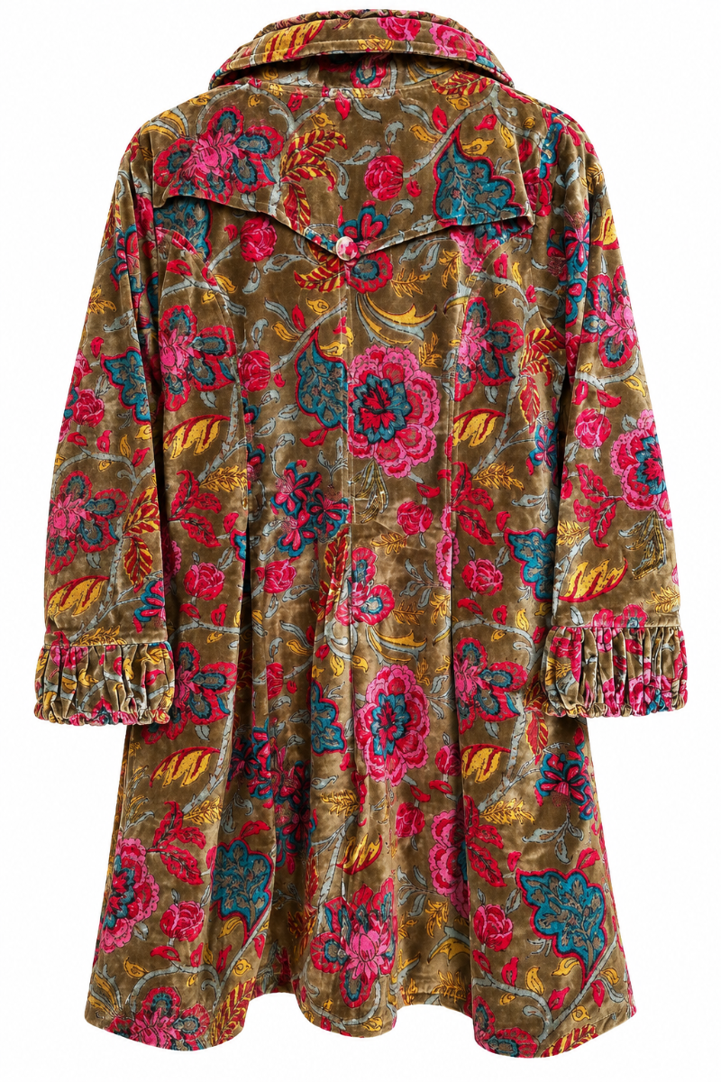 Floral Velvet Jacket