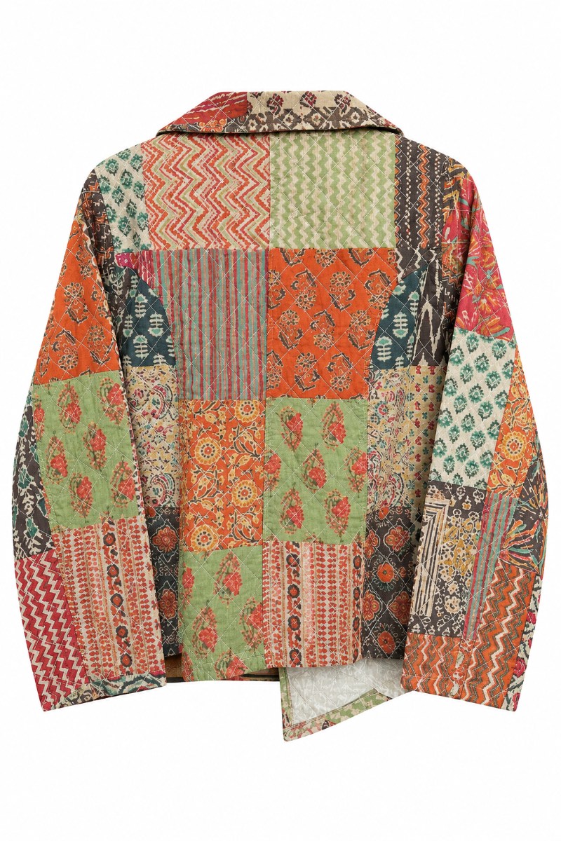 Patchwork Short Jacket