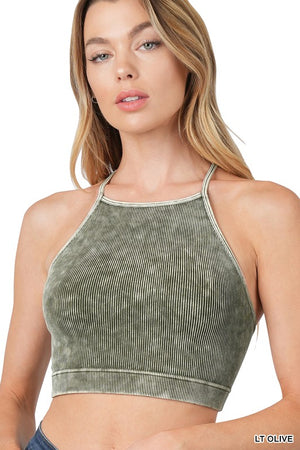 Cross Back Washed Cami