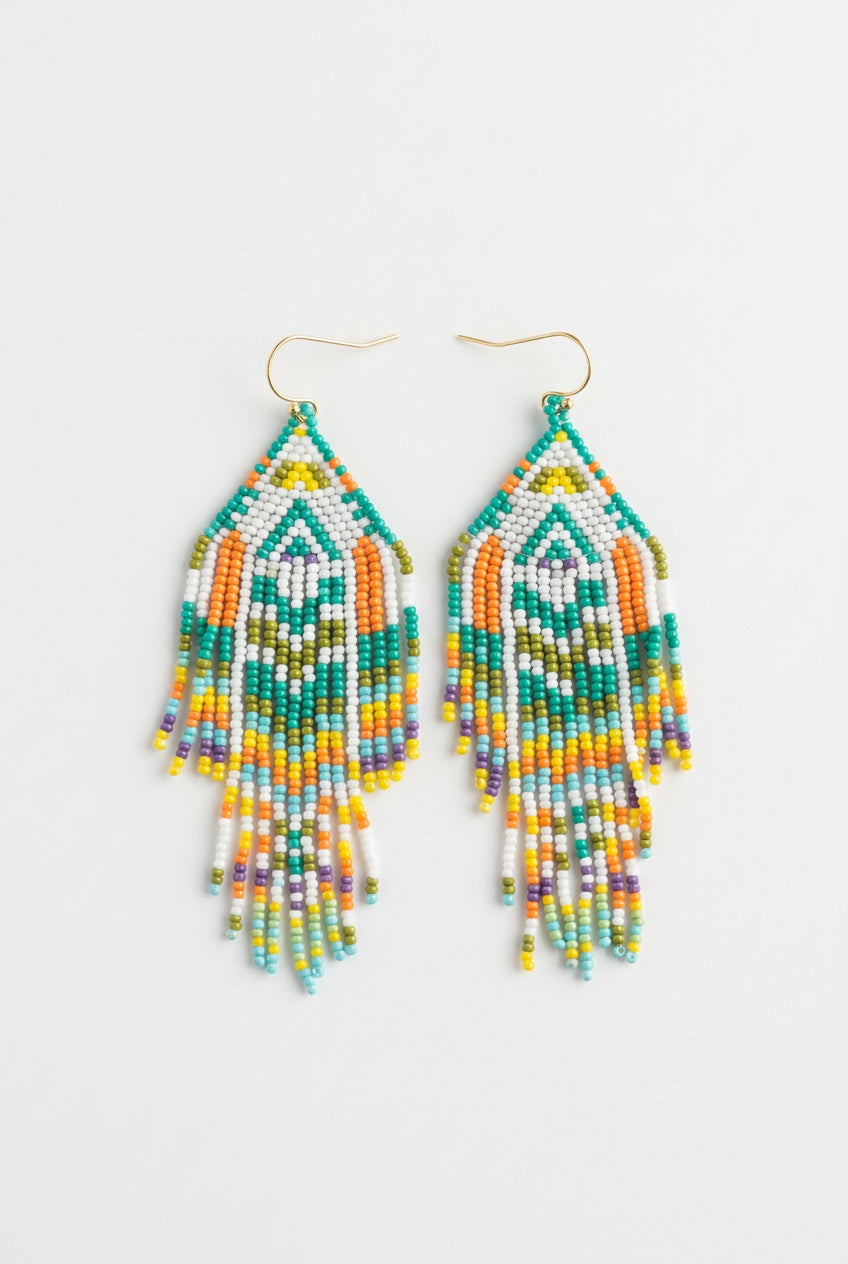 8400 Triangle Seed Earrings