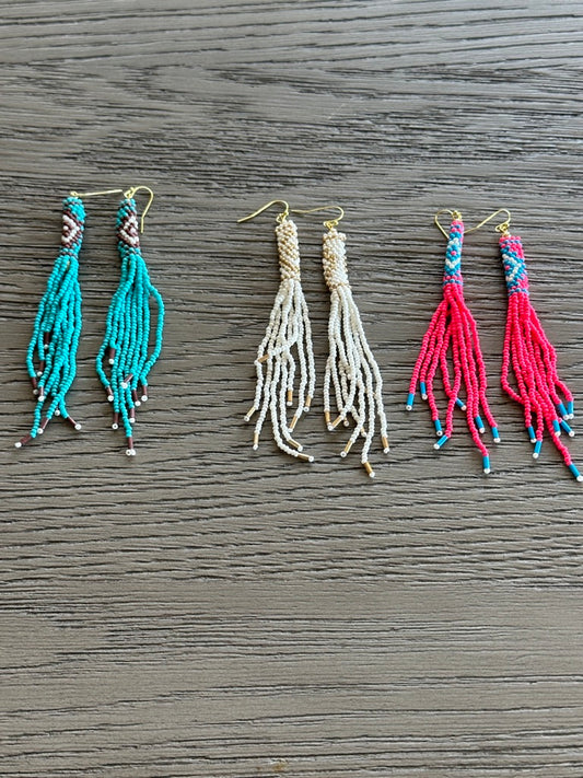 8406 Narrow Seed Earrings