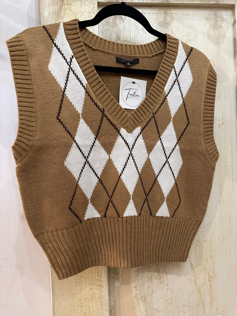 Argyle Vest
