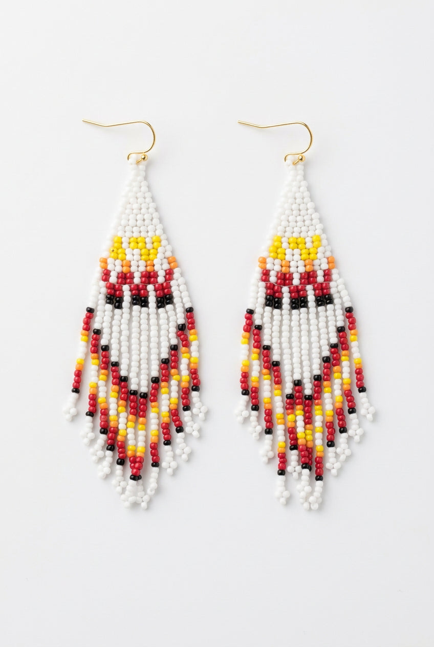 8399 Triangle Seed Earrings