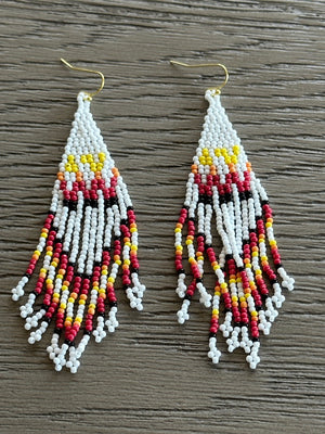 8399 Triangle Seed Earrings