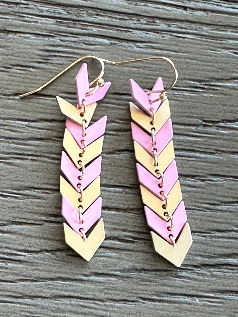 8415 Chevron Earrings