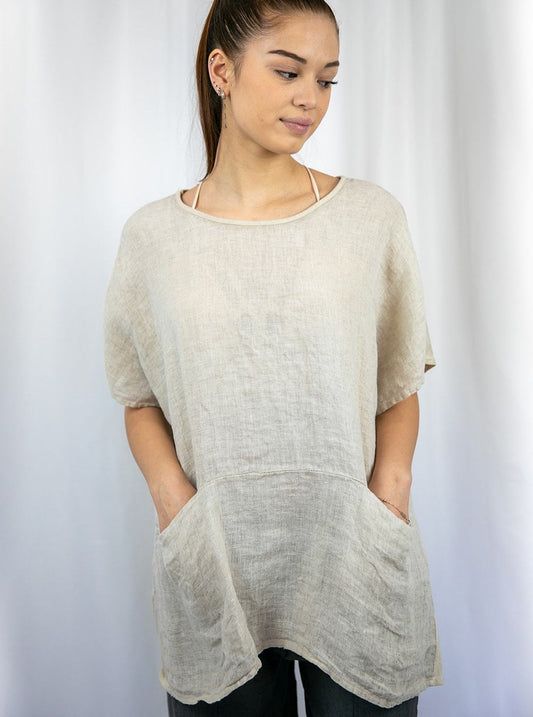 Long Linen Top