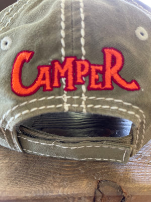 Distressed Cap-Camper