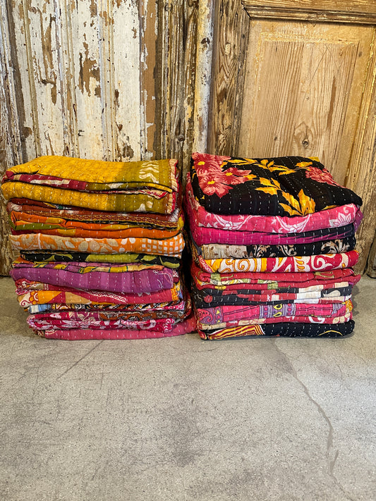Kantha Blanket