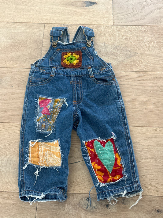 Up Cycled Baby & Kids Overalls